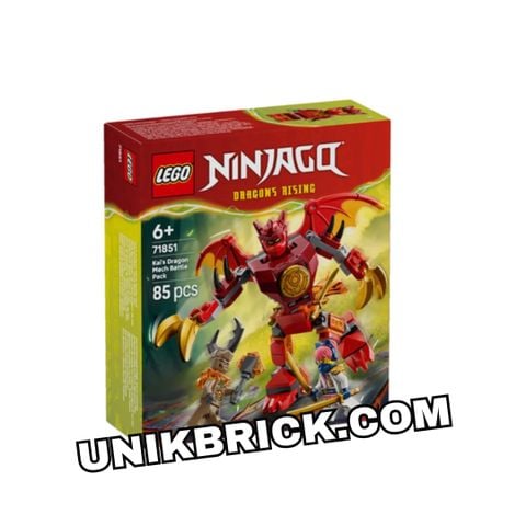  [CÓ HÀNG] LEGO 71851 NINJAGO Kai's Dragon Mech Battle Pack Chiến Giáp Rồng Của Kai 