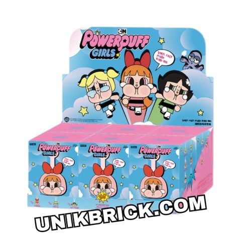  [CÓ HÀNG] POP MART CRYBABY × Powerpuff Girls Series Vinyl Face Plush Blind Box 
