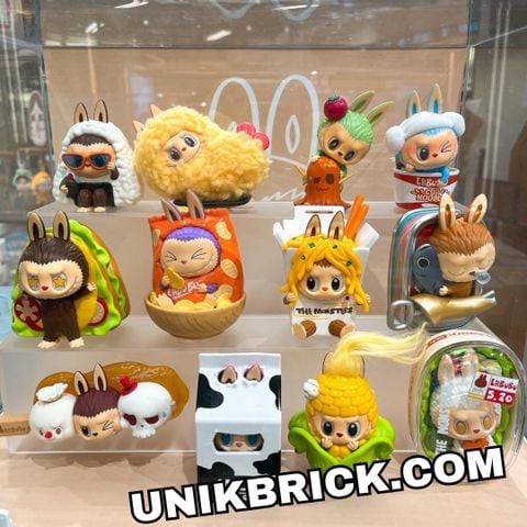  [CÓ HÀNG] Pop Mart Labubu The Monsters Wacky Mart Series Figure Full Box Chính Hãng (12 Blind Box) 
