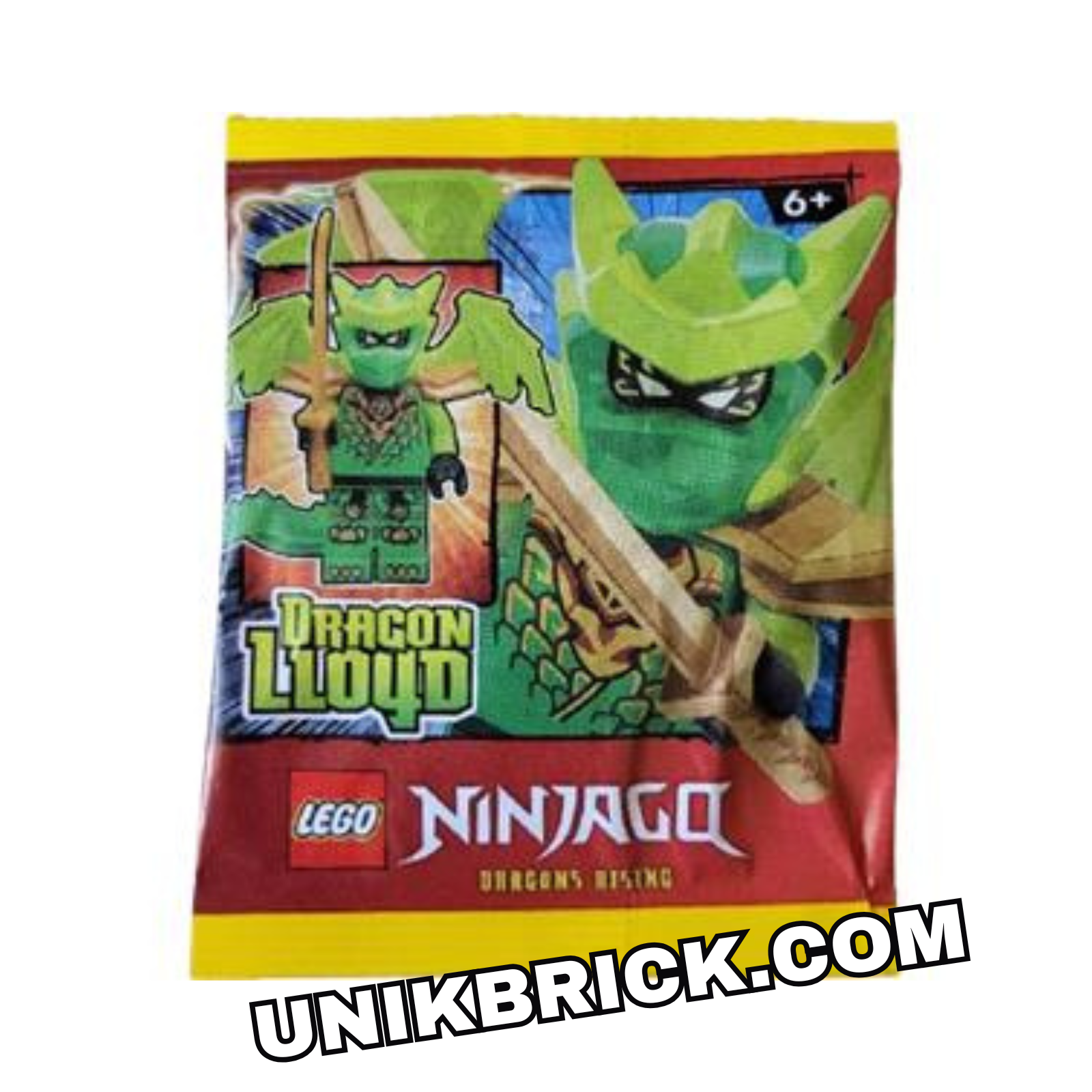[CÓ HÀNG] LEGO Ninjago Dragon Lloyd with Green Wings Paper Bag L0002201 Minifigure Rồng Lloyd