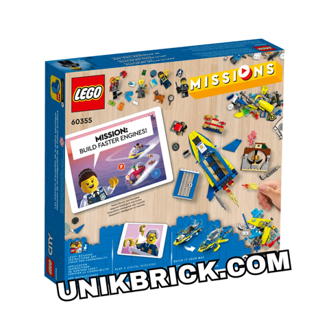  [CÓ HÀNG] LEGO 60355 City Water Police Detective Missions 
