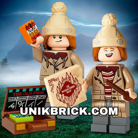  LEGO Fred Weasley & George Weasley Harry Potter Series Hai Anh Em Nhà Weasley 
