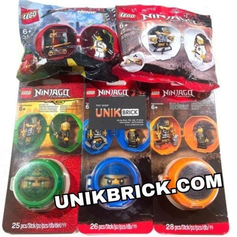  [CÓ HÀNG] LEGO Ninjago Combo 5 Kendo Training Pod 853899 853758 853759 5004916 5005230 
