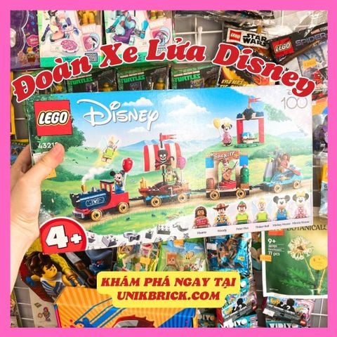  [CÓ HÀNG] LEGO 43212 Disney Celebration Train​ 