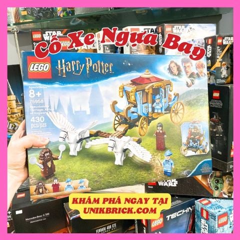  [CÓ HÀNG] LEGO Harry Potter 75958 Beauxbatons’ Carriage Arrival at Hogwarts 