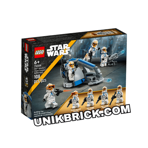  [CÓ HÀNG] 75359 LEGO 332nd Ahsoka's Clone Trooper™ Battle Pack Star Wars Biệt Đội Clone Của Ahsoka 