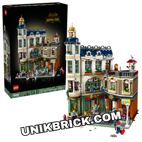  [HÀNG ĐẶT/ ORDER] LEGO 11371 Icons Shopping Street Khu Phố Mua Sắm 