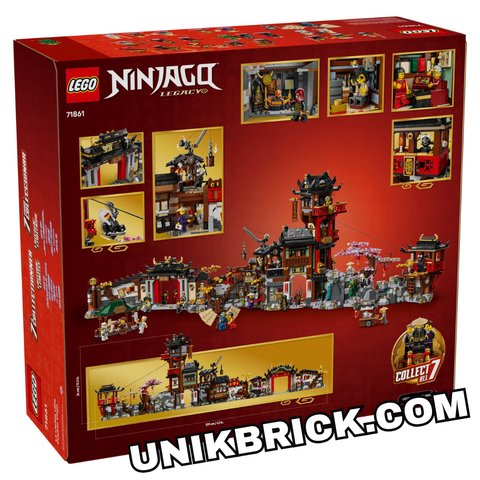  [HÀNG ĐẶT/ ORDER] LEGO 71861 Ninjago The Old Town 15th Anniversary Thị Trấn Cổ Kỉ Niệm 15 Năm 
