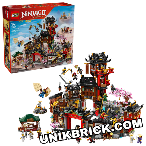  [HÀNG ĐẶT/ ORDER] LEGO 71861 Ninjago The Old Town 15th Anniversary Thị Trấn Cổ Kỉ Niệm 15 Năm 