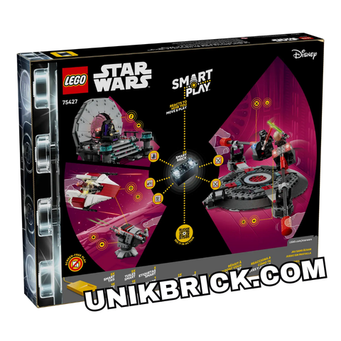  [HÀNG ĐẶT/ ORDER] LEGO 75427 Star Wars SMART Play: Throne Room Duel & A-Wing 
