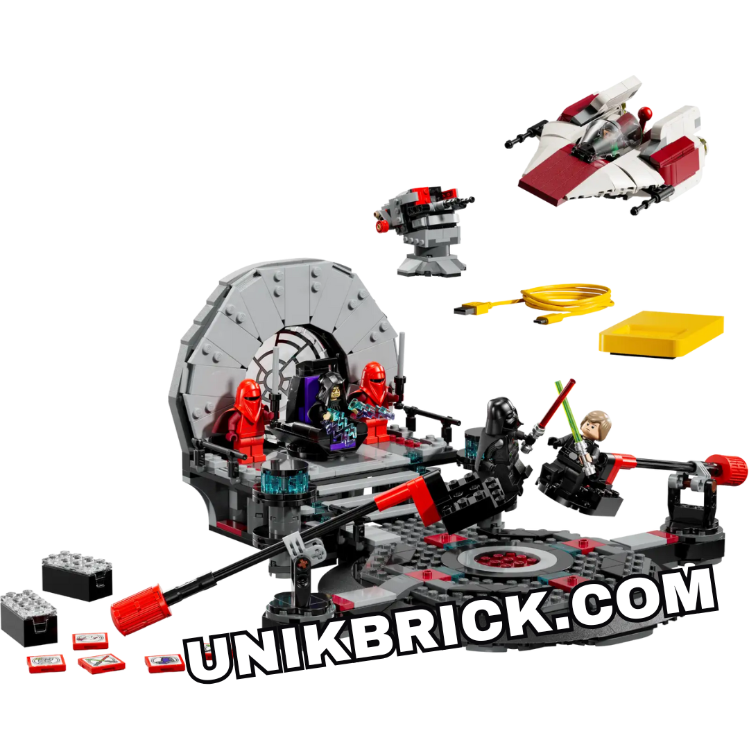 LEGO 75427 Star Wars SMART Play: Throne Room Duel & A-Wing – UNIK BRICK