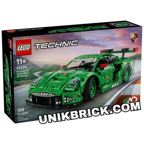  [HÀNG ĐẶT/ ORDER] LEGO 42224 Technic Porsche 911 GT3 R REXY AO Racing Car 