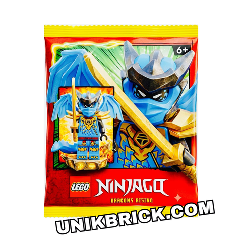  [CÓ HÀNG] LEGO Ninjago Dragon Nya with Blue Wings Paper Bag L0002203 Minifigure Rồng Nya 