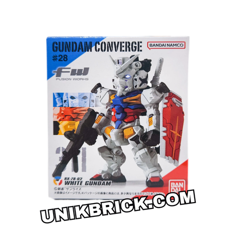  [CÓ HÀNG] Gunpla Bandai FW GUNDAM CONVERGE #28 W/O GUM 311 RX-78-02 WHITE GUNDAM 