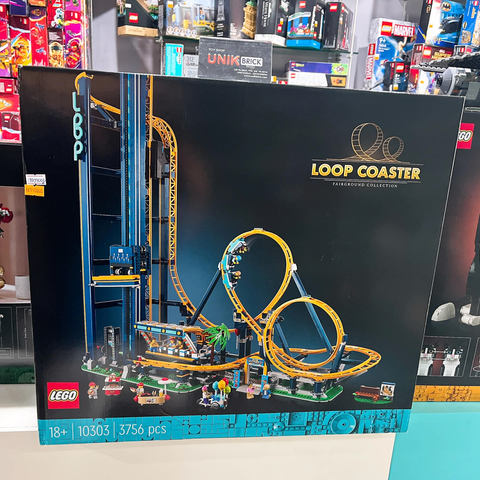  [CÓ HÀNG] LEGO Icons Creator 10303 Loop Coaster Đồ Chơi Lắp Ráp Tàu Lượn 2 Vòng Lặp Siêu Tốc 