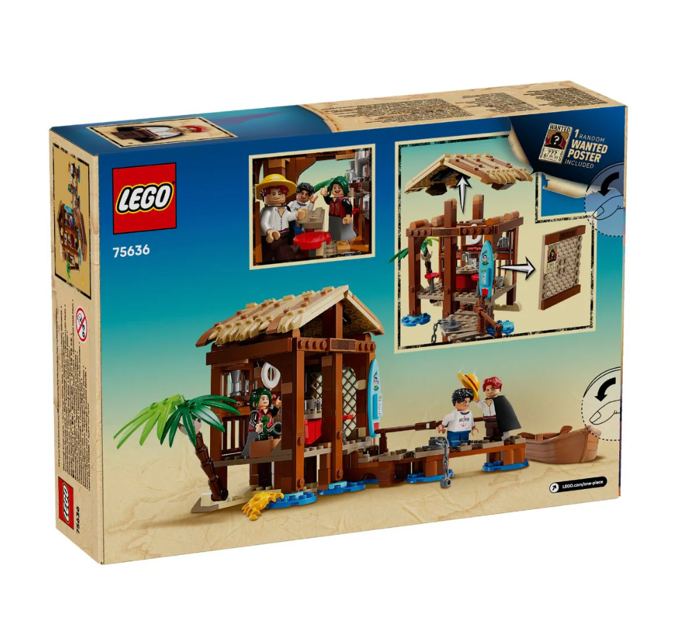 LEGO 75636 ONE PIECE Windmill Village Hut Ngôi Làng Cối Xay Gió (299 p ...