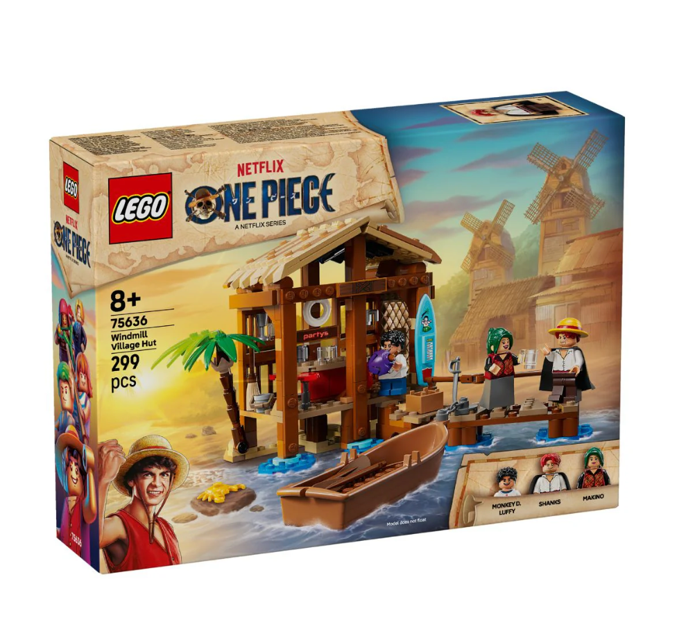 LEGO 75636 ONE PIECE Windmill Village Hut Ngôi Làng Cối Xay Gió (299 p ...