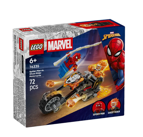  [CÓ HÀNG] LEGO 76335 Spider-Man vs. Ghost Rider Motorcycle Marvel – Cuộc Rượt Đuổi Rực Lửa 