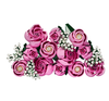 [CÓ HÀNG] LEGO BOTANICALS 10374 Pink Roses Flower Đồ Chơi Lắp Ráp Bó Hoa Hồng Màu Hồng
