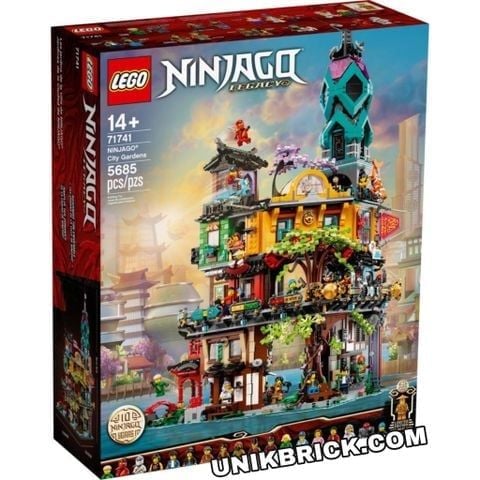  [CÓ HÀNG] LEGO Ninjago 71741 NINJAGO City Gardens Khu Vườn Trên Cao 