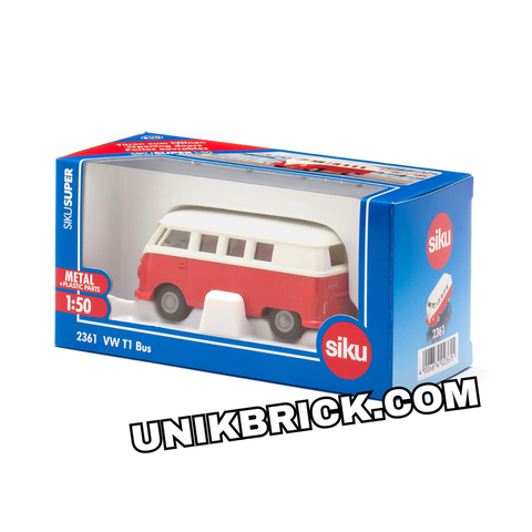  [CÓ HÀNG] Mô Hình Xe Minivan Vw T1 SIKU 2361 