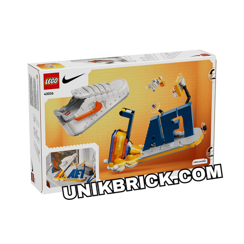  [HÀNG ĐẶT/ ORDER] 43026 LEGO Nike Air Force 1 x LEGO Set Giày Sneaker Thể Thao Trắng Biểu Tượng 