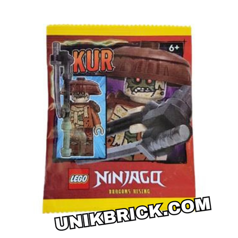  [CÓ HÀNG] L0002199 LEGO Ninjago Kur Minifigure Phản Diện Forbidden Five Dragons Rising Paper Bag 