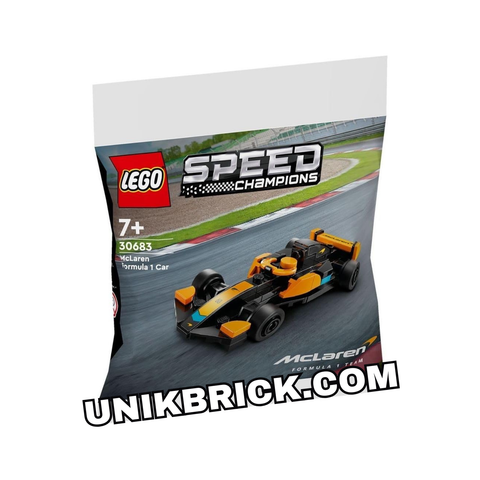  [CÓ HÀNG] 30683 LEGO McLaren Formula 1 Car Speed Champions Polybag Túi Lắp Ráp Xe Đua McLaren F1 
