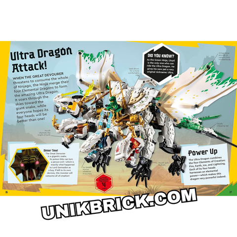  [CÓ HÀNG] LEGO Ninjago Secret World of the Ninja New Edition Book With Exclusive Lloyd Minifigure Sách Kèm Lloyd 
