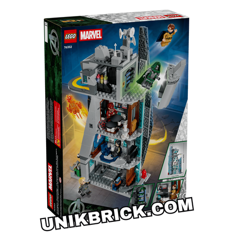  [HÀNG ĐẶT/ ORDER] 76352 LEGO Avengers: Doomsday New Avengers Tower Marvel Tổng Hành Dinh Siêu Anh Hùng 