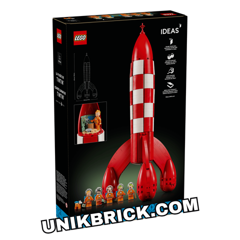  [HÀNG ĐẶT/ ORDER] 21367 LEGO Tintin Moon Rocket Ideas Tên Lửa Mặt Trăng của Tintin 