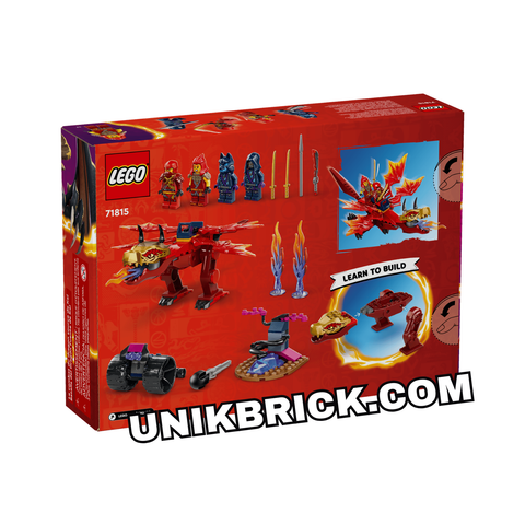  [CÓ HÀNG] 71815 LEGO Kai's Source Dragon Battle Ninjago Rồng Đỏ 4+ 