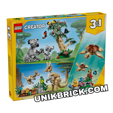  [HÀNG ĐẶT/ ORDER] 31388 LEGO Wild Animals: Family of Koalas Creator 3-in-1 Gia Đình Gấu Túi 