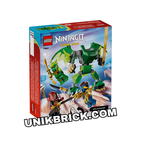  [CÓ HÀNG] 71862 LEGO Lloyd's Dragon Mech Battle Pack Ninjago Robot Rồng Chiến Đấu Của Lloyd 