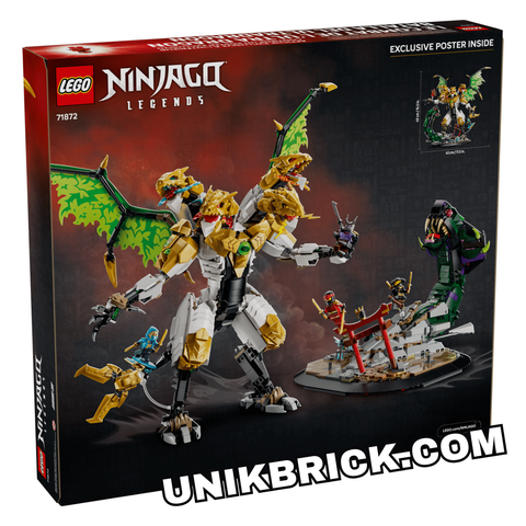  [CÓ HÀNG] 71872 LEGO Ultra Dragon Battle Ninjago Đại Chiến Rồng Tối Thượng 