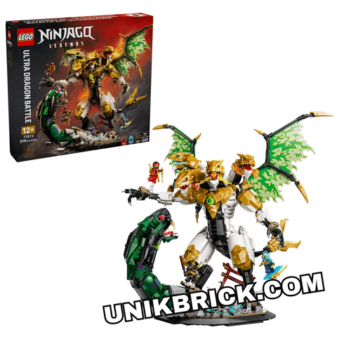  [CÓ HÀNG] 71872 LEGO Ultra Dragon Battle Ninjago Đại Chiến Rồng Tối Thượng 
