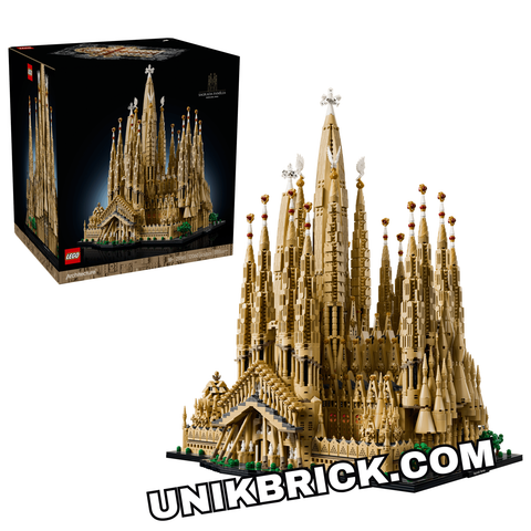  [HÀNG ĐẶT/ ORDER] 21065 LEGO Sagrada Família Architecture Vương Cung Thánh Đường Nhà Thờ Tây Ban Nha 