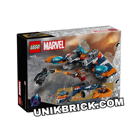  [CÓ HÀNG] 76278 LEGO Rocket's Warbird vs. Ronan Marvel Phi Thuyền Chiến Đấu Rocket và Ronan 