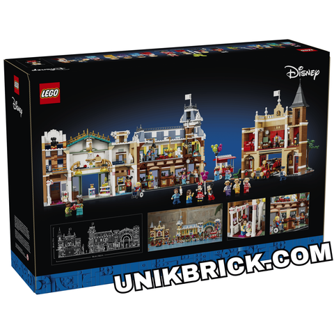  [HÀNG ĐẶT/ ORDER] 43302 LEGO Main Street, U.S.A. Disney Con Đường Biểu Tượng Của Disney 