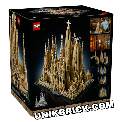  [HÀNG ĐẶT/ ORDER] 21065 LEGO Sagrada Família Architecture Vương Cung Thánh Đường Nhà Thờ Tây Ban Nha 