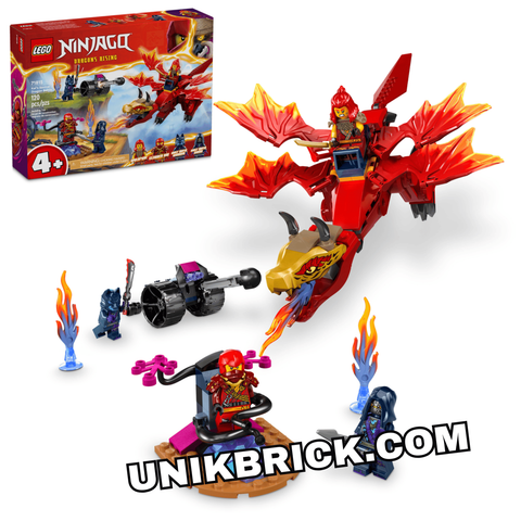 [CÓ HÀNG] 71815 LEGO Kai's Source Dragon Battle Ninjago Rồng Đỏ 4+ 