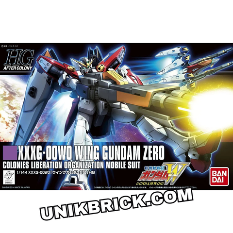  [CÓ HÀNG] Gunpla Bandai Mô Hình HGAC 1/144 XXXG-00W0 Wing Gundam Zero 