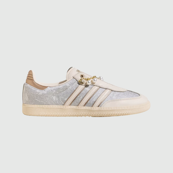 [GIÁ TÙY SIZE] GIÀY ADIDAS SAMBA OG W “WONDER WHITE CHALK WHITE GREY ONE” - JQ2616