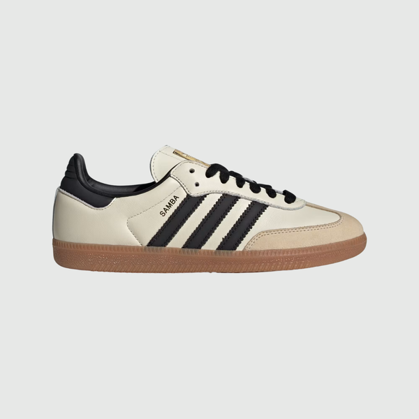 [GIÁ TÙY SIZE] GIÀY ADIDAS SAMBA OG “CREAM WHITE CORE BLACK SAND STRATA” - ID0478