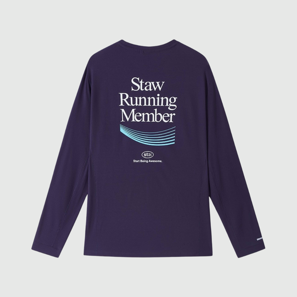 [GIÁ TUỲ SIZE] Áo thun dài tay STAW nhanh khô, thoáng khí - 24SACT005