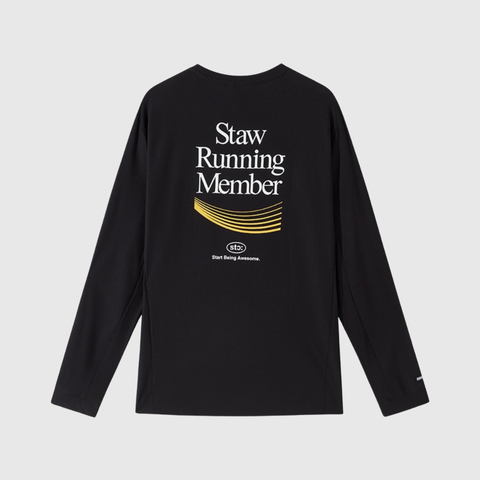 [GIÁ TUỲ SIZE] Áo thun dài tay STAW nhanh khô, thoáng khí - 24SACT005