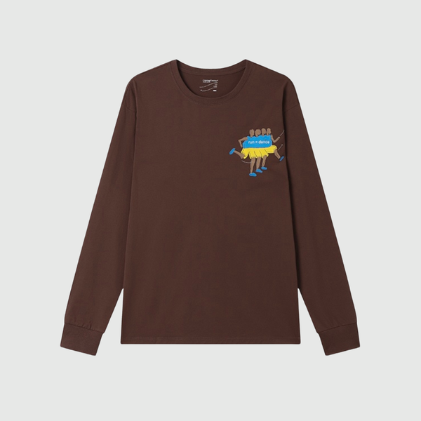 [GIÁ TUỲ SIZE] Áo thun dài tay Crying Center họa tiết – ACT250411