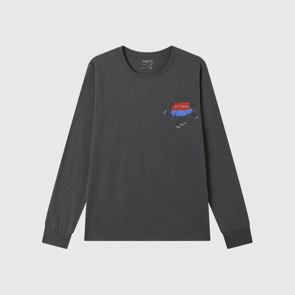 [GIÁ TUỲ SIZE] Áo thun dài tay Crying Center họa tiết – ACT250411