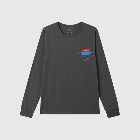 [GIÁ TUỲ SIZE] Áo thun dài tay Crying Center họa tiết – ACT250411