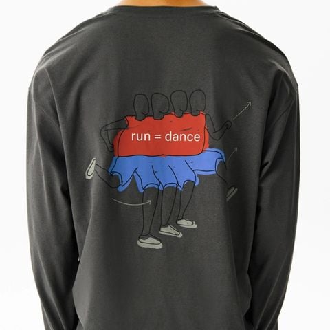 [GIÁ TUỲ SIZE] Áo thun dài tay Crying Center họa tiết – ACT250411